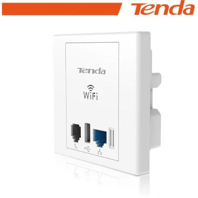 TENDA W6 AP a muro con WIFI e LAN USB N300 wireless